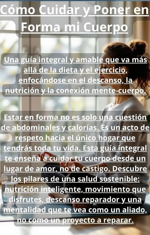 Como cuidar y poner en forma mi Cuerpo