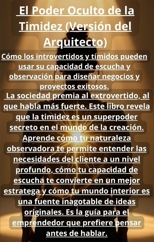 El Poder Oculto de la Timidez (Versión del Arquitecto)
