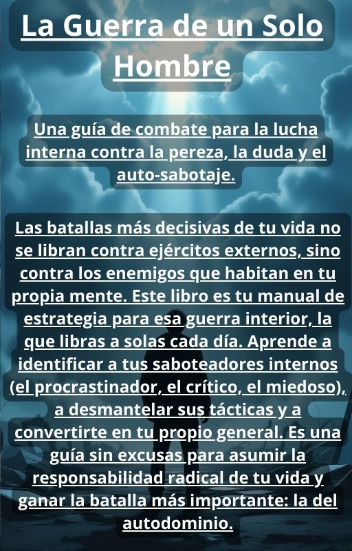 La Guerra de un Solo Hombre