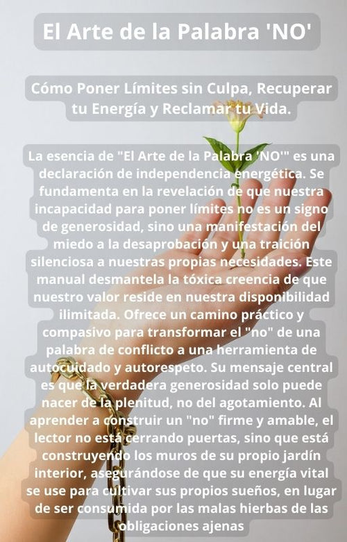 El Arte de la Palabra 'NO'