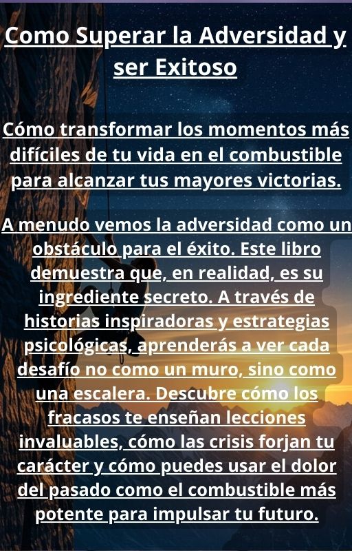 Como superar la Adversidad y ser Exitoso
